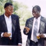 Photo des Présidents UJAP (entrant et sortant 2005)